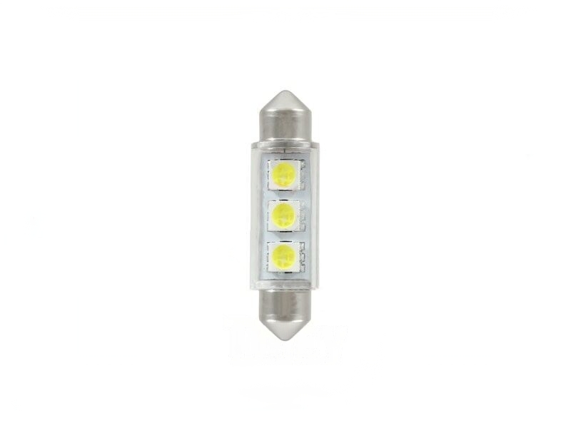 Лампа светодиодная LYNXauto LD14105 LED C5W T11X41mm 12V SV8,5 7000K
