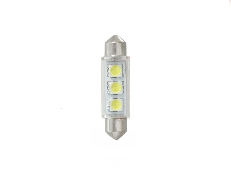 Лампа светодиодная LYNXauto LD24110 LED C5W T11X41mm 24V SV8,5 7300K