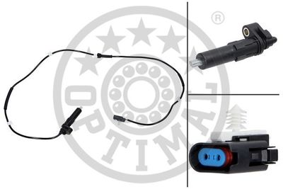 06S424 OPTIMAL Датчик, частота вращения колеса