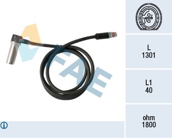 78363 FAE Датчик, частота вращения колеса