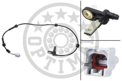 06S523 OPTIMAL Датчик, частота вращения колеса