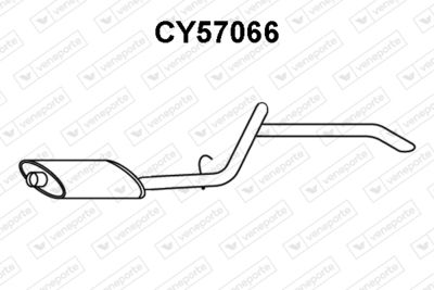 CY57066 VENEPORTE Глушитель выхлопных газов конечный