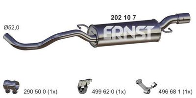 202107 ERNST Глушитель выхлопных газов конечный