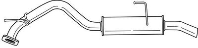 41623 SIGAM Глушитель выхлопных газов конечный