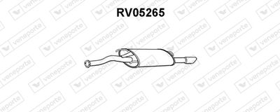 RV05265 VENEPORTE Глушитель выхлопных газов конечный