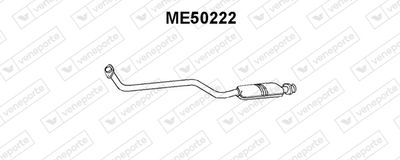 ME50222 VENEPORTE Предглушитель выхлопных газов