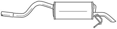 49648 SIGAM Глушитель выхлопных газов конечный