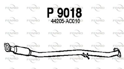P9018 FENNO Средний глушитель выхлопных газов