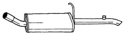 25645 SIGAM Глушитель выхлопных газов конечный
