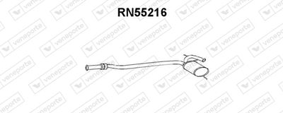 RN55216 VENEPORTE Предглушитель выхлопных газов