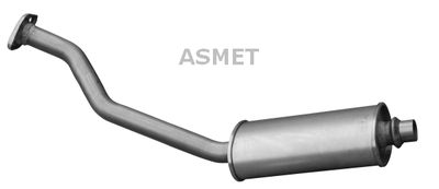 09097 ASMET Предглушитель выхлопных газов