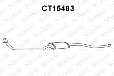 CT15483 VENEPORTE Предглушитель выхлопных газов