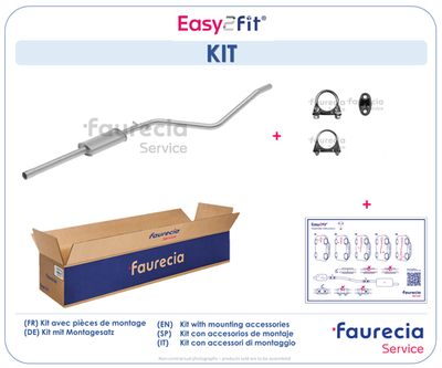 FS55294 Faurecia Предглушитель выхлопных газов