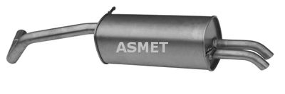 21028 ASMET Глушитель выхлопных газов конечный