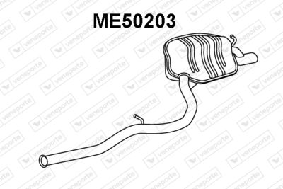 ME50203 VENEPORTE Глушитель выхлопных газов конечный