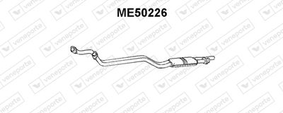 ME50226 VENEPORTE Предглушитель выхлопных газов