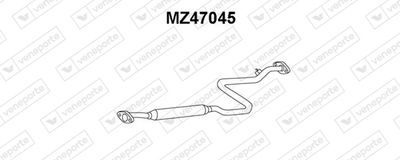 MZ47045 VENEPORTE Предглушитель выхлопных газов