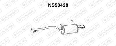 NS53428 VENEPORTE Предглушитель выхлопных газов