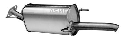 05161 ASMET Глушитель выхлопных газов конечный