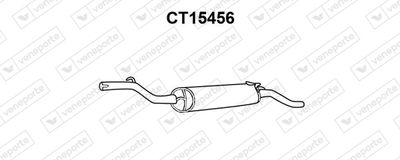 CT15456 VENEPORTE Глушитель выхлопных газов конечный