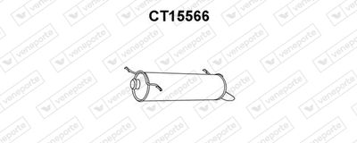 CT15566 VENEPORTE Глушитель выхлопных газов конечный