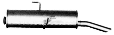574907 IMASAF Глушитель выхлопных газов конечный