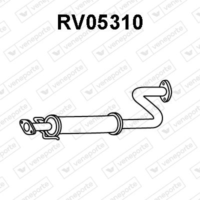 RV05310 VENEPORTE Предглушитель выхлопных газов