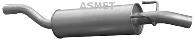02056 ASMET Глушитель выхлопных газов конечный