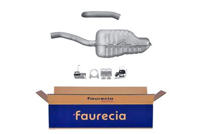 FS55923 Faurecia Глушитель выхлопных газов конечный