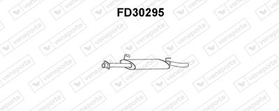 FD30295 VENEPORTE Предглушитель выхлопных газов