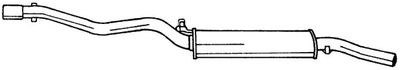 60608 SIGAM Глушитель выхлопных газов конечный