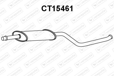 CT15461 VENEPORTE Предглушитель выхлопных газов