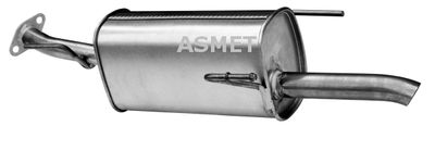 05162 ASMET Глушитель выхлопных газов конечный