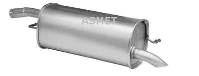 07180 ASMET Глушитель выхлопных газов конечный