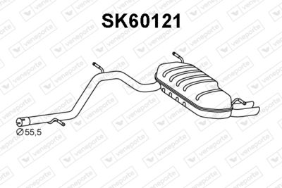 SK60121 VENEPORTE Глушитель выхлопных газов конечный