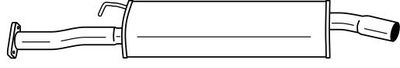 26417 SIGAM Средний глушитель выхлопных газов