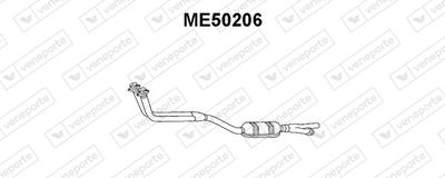 ME50206 VENEPORTE Предглушитель выхлопных газов