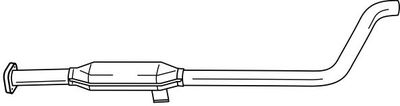 70402 SIGAM Средний глушитель выхлопных газов