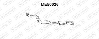 ME50026 VENEPORTE Предглушитель выхлопных газов