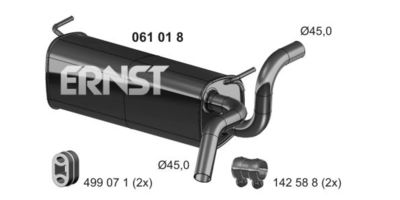 061018 ERNST Глушитель выхлопных газов конечный