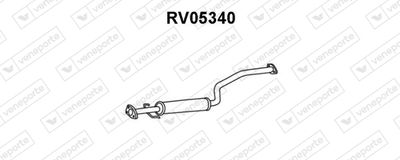 RV05340 VENEPORTE Предглушитель выхлопных газов