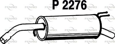 P2276 FENNO Глушитель выхлопных газов конечный