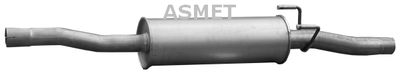 02055 ASMET Средний глушитель выхлопных газов