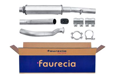 FS45128 Faurecia Средний глушитель выхлопных газов