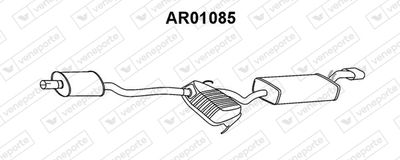 AR01085 VENEPORTE Глушитель выхлопных газов конечный