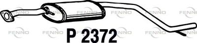 P2372 FENNO Средний глушитель выхлопных газов