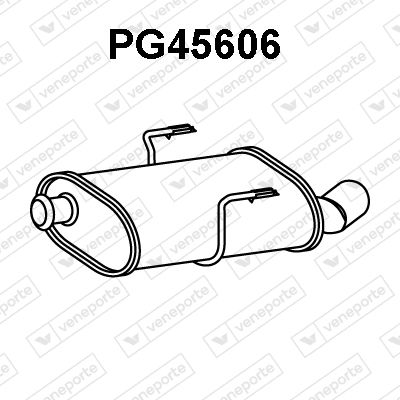 PG45606 VENEPORTE Глушитель выхлопных газов конечный