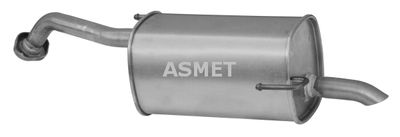 14030 ASMET Глушитель выхлопных газов конечный