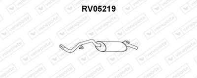 RV05219 VENEPORTE Глушитель выхлопных газов конечный