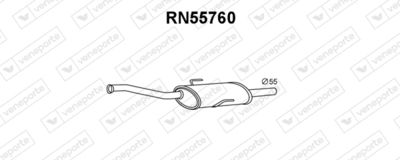 RN55760 VENEPORTE Предглушитель выхлопных газов